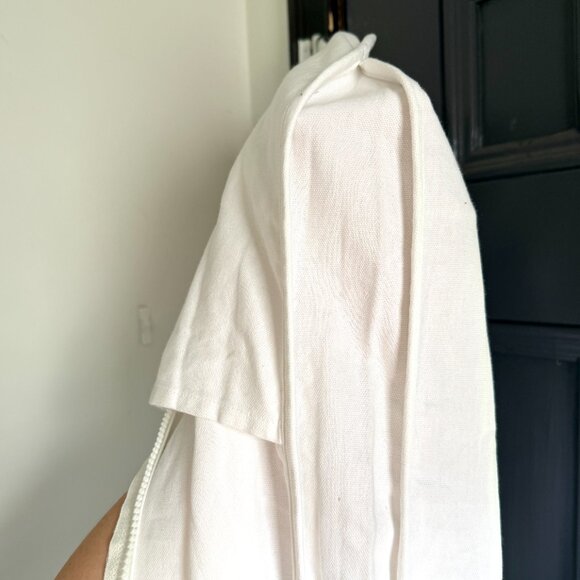 DIOR | Authentic Dior Thick Cotton Garment Bag w/Handles, Black Logo & Zipper - Picture 3 of 6